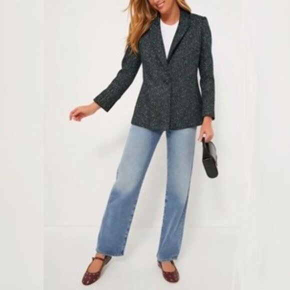 NWT - Tuckernuck Basalt Tweed Windsor Blazer - Picture 1 of 6